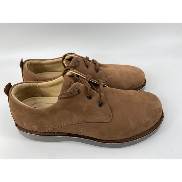 Samuel Hubbard Shoes Men 12 Wide Brown Free Oxford Nubuck Casual Walking Lace Up main image 4
